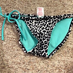 Xhilaration Teal Bikini Bottoms